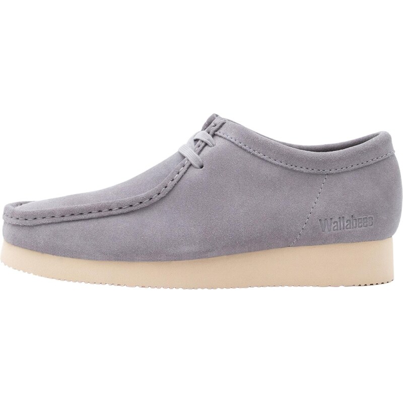 Clarks Originals Nízke čižmy Wallabee 2604 svetlosivá 67868320