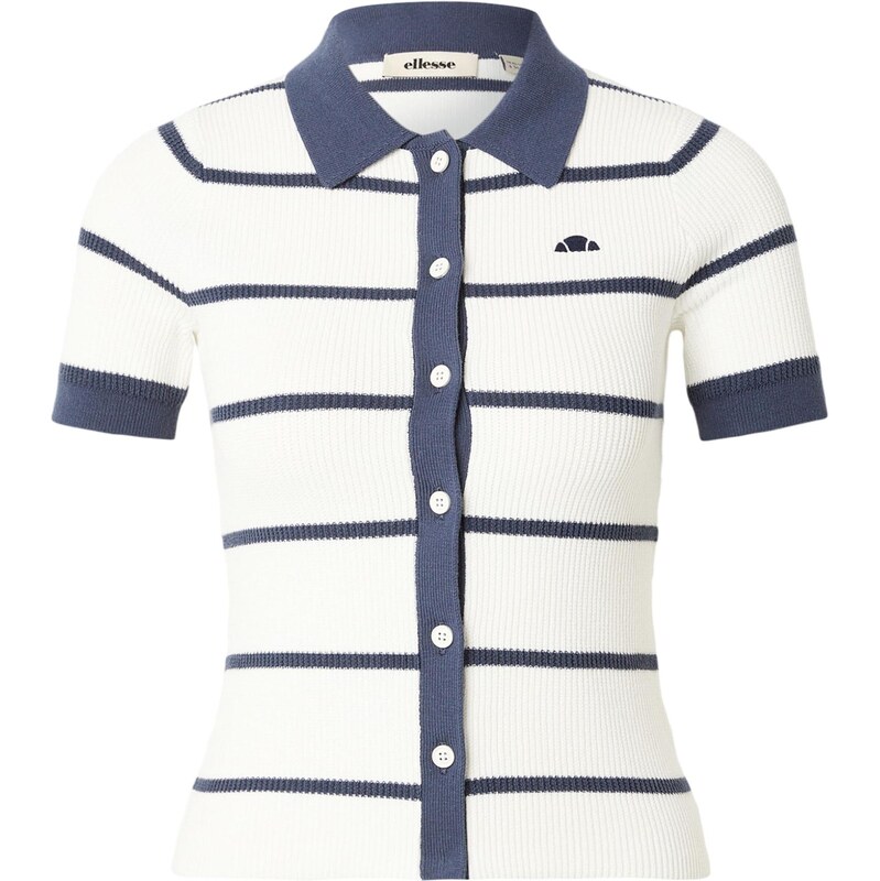 ELLESSE Kardigán Framura námornícka modrá / šedobiela 67868354