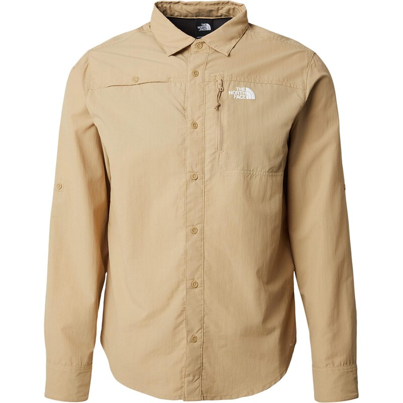 THE NORTH FACE Funkčná košeľa SEQUOIA kaki / biela 67868386
