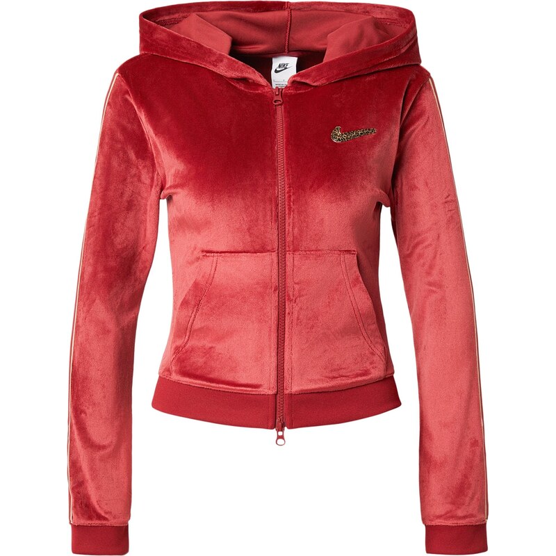 Nike Sportswear Tepláková bunda červená 67868425