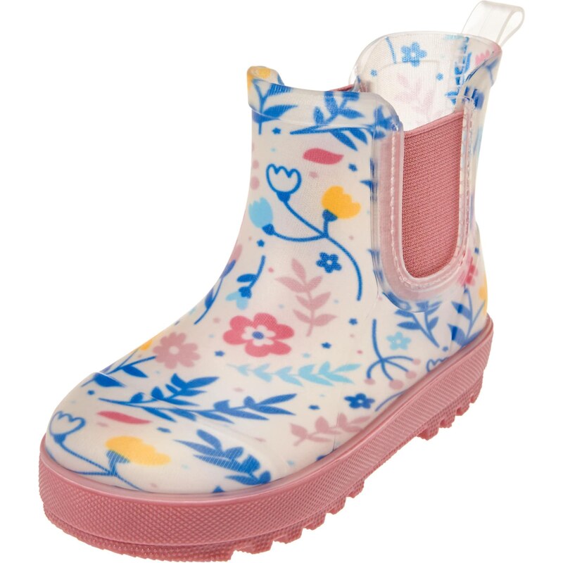 PLAYSHOES Gumáky svetlobéžová / modrá / karí / ružová 67868462