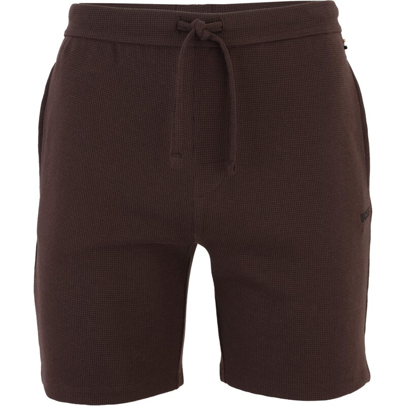 BOSS Pyžamové nohavice čokoládová 67868489