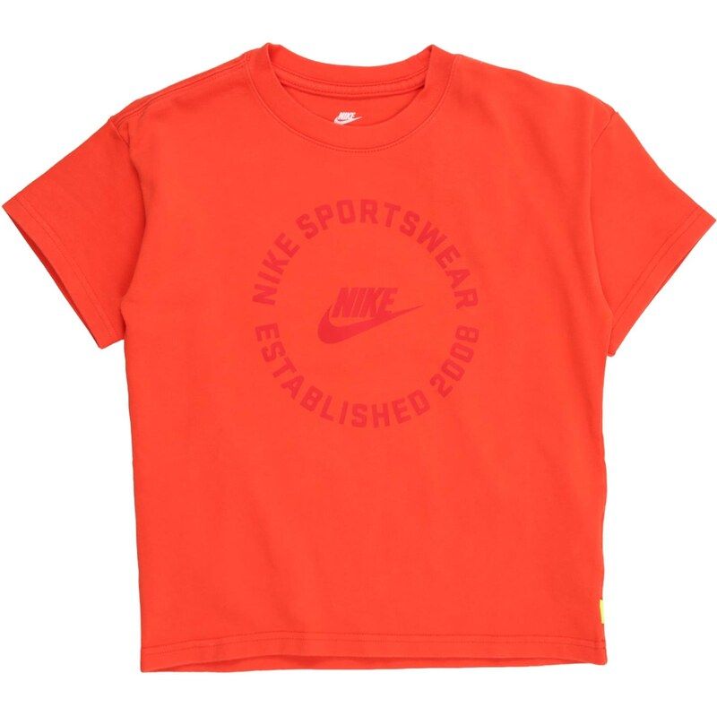 Nike Sportswear Tričko červená / oranžovo červená 67868522