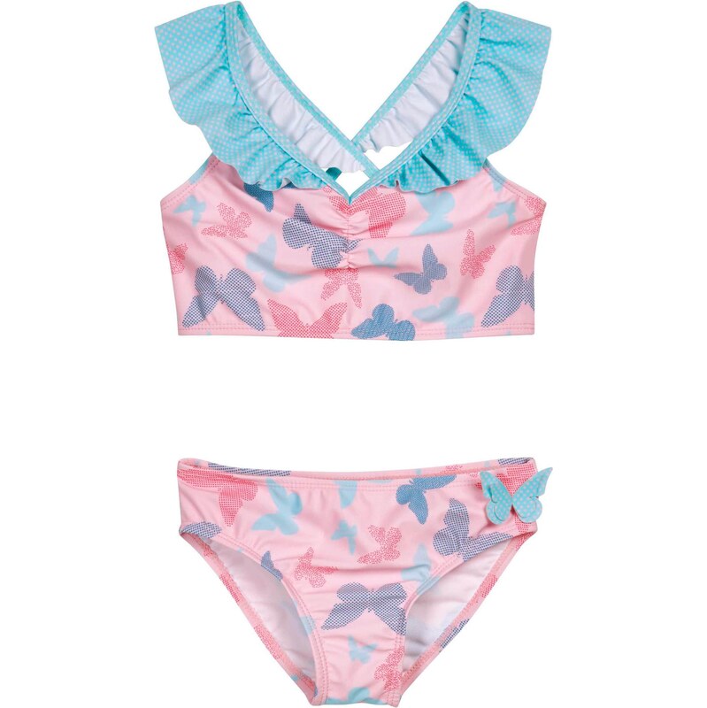 PLAYSHOES Bikiny Schmetterlinge modrá / nebesky modrá / ružová / 67868503
