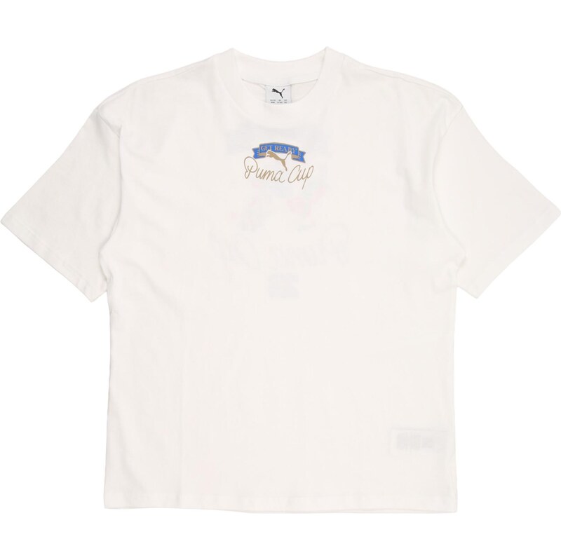 PUMA Tričko World Cup enciánová / zelená / červená / biela 67868556