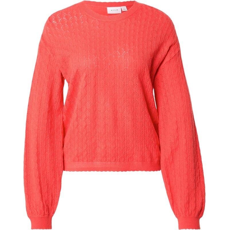 VILA Sveter VIEMI červená 67868562