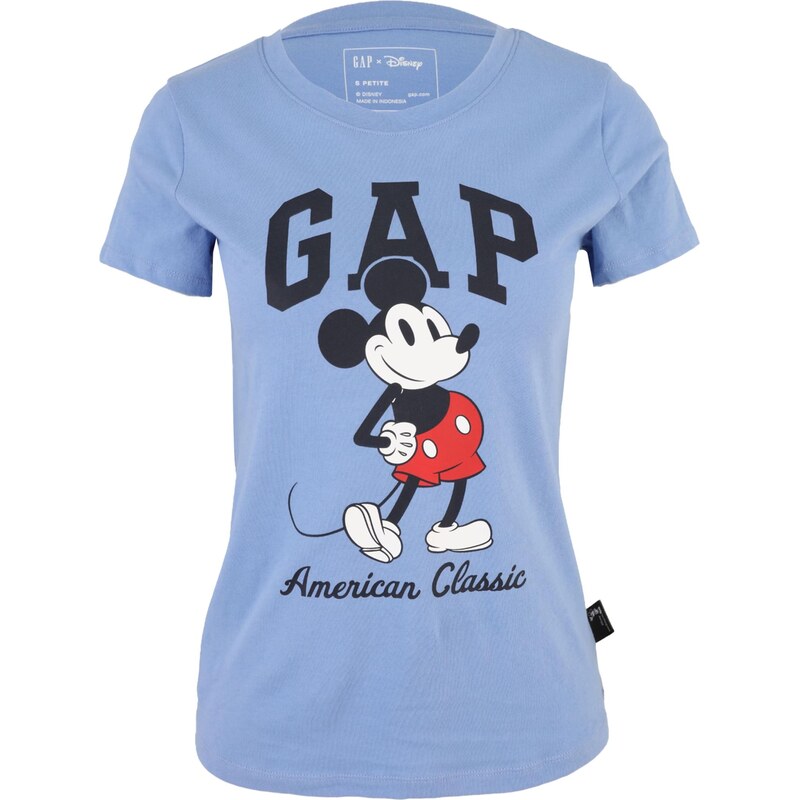 Gap Tall Tričko V-DIS námornícka modrá / orgovánová / červená 67868628