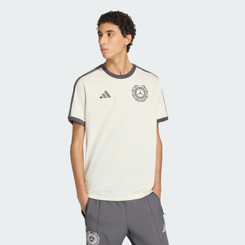 Adidas PÁNSKE TRIČKO MERCEDES - AMG PETRONAS FORMULA 1 TEAM SILVER 67871724