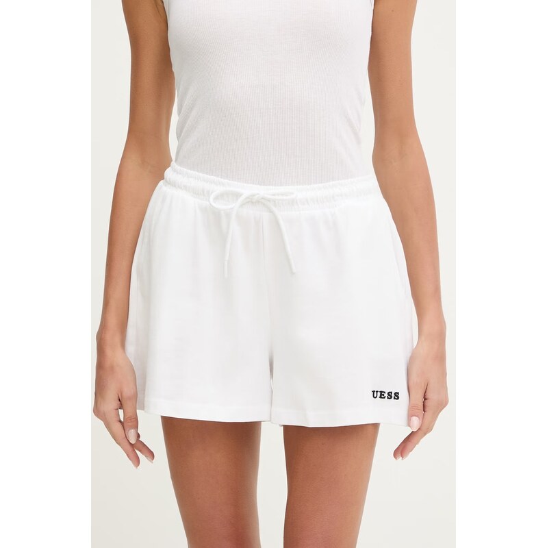 Guess teplákové Šortky dámske bavlnené GIADA 67867016