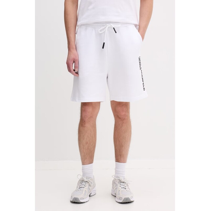 Karl Lagerfeld Jeans teplákové šortky pánske bavlnené 67867036