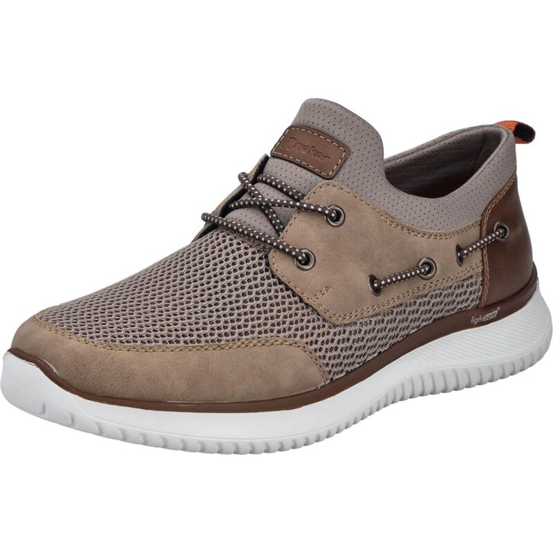 Rieker Športové šnurovacie topánky tmavobéžová 67876439