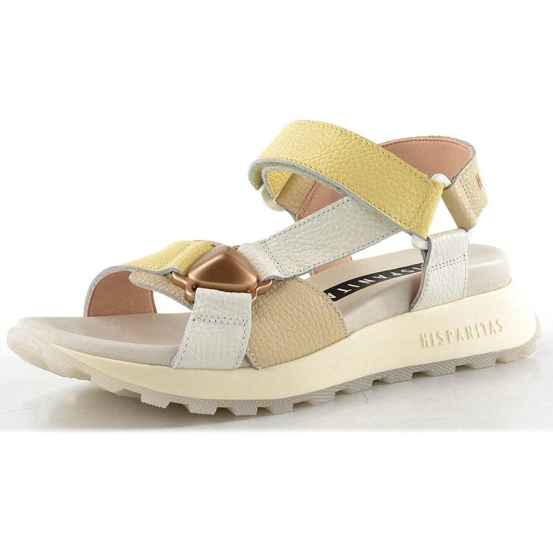 E-shop Hispanitas sandále na platforme Ambar Panna/Yellow CHV264807