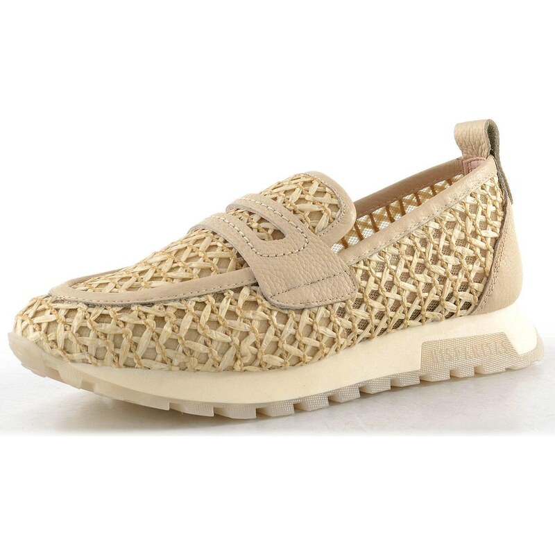 E-shop Hispanitas mokasíny na platforme Oregon Panna/Butter RHV264856