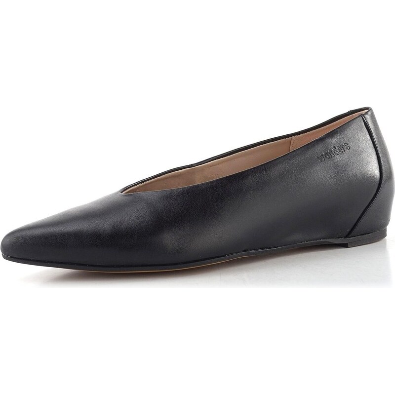 Wonders špičaté baleríny negro A-3802 68773527