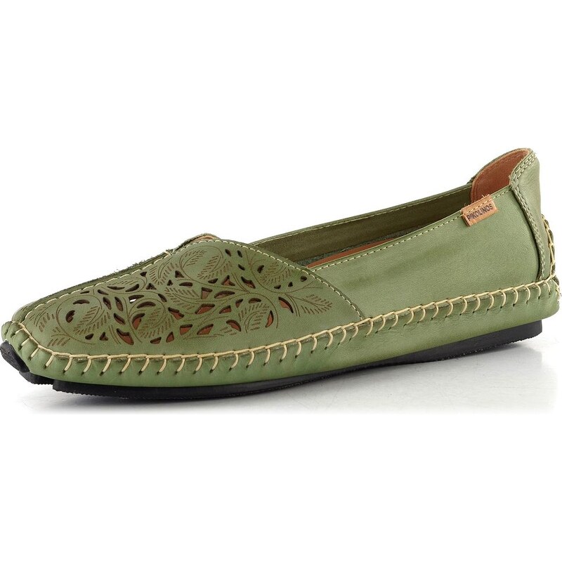 Pikolinos prerezávané baleríny Jerez mint green 578-4976 68773637