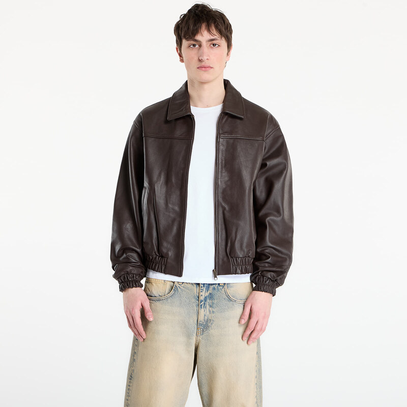 Bunda Patta Leather Bomber Jacket UNISEX Coffee Bean S 67869832