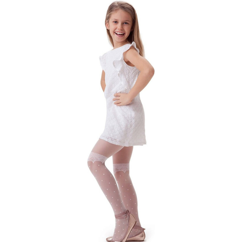 KNITTEX Pančuchové nohavice Galla20 bianco 116-122 49871137