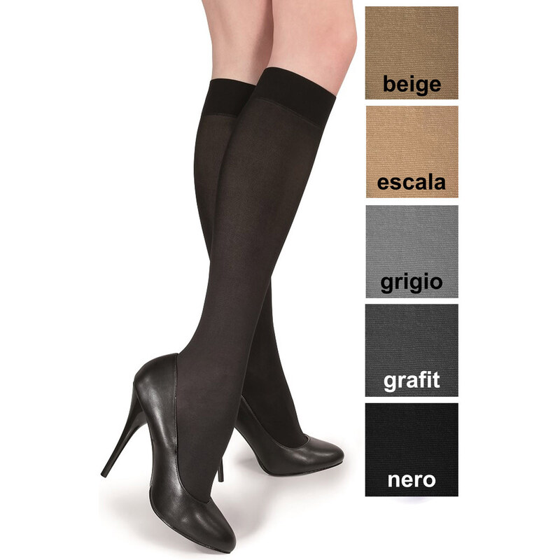 KNITTEX Dámske podkolienky Marta40 beige 35-41(23-27) 49871150