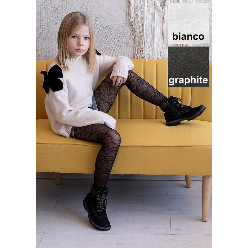 KNITTEX Pančuchové nohavice Lucy20/K bianco 140-146 49871269