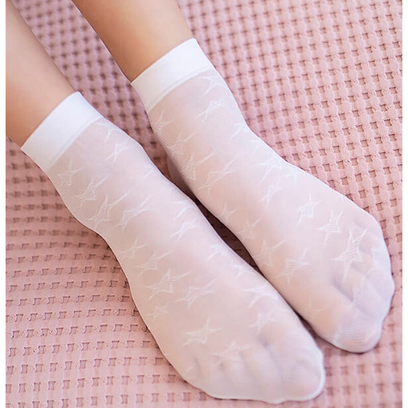 KNITTEX Ponožky detské Wiki20 bianco 28-33(18-22) 49871537