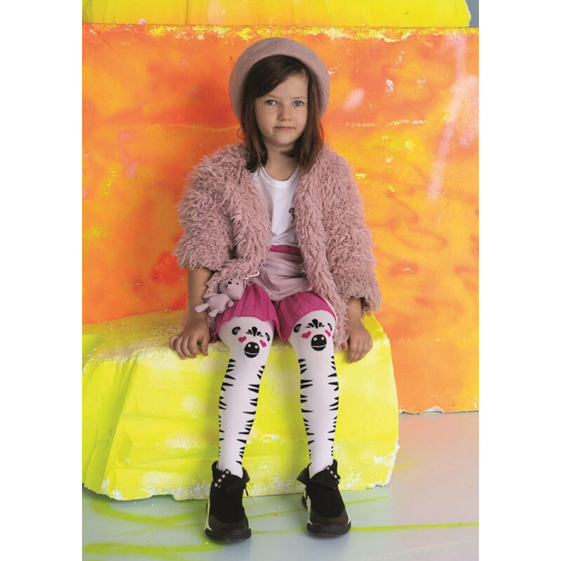 KNITTEX Pančuchové nohavice Zappa40 bianco 104-110 49872633