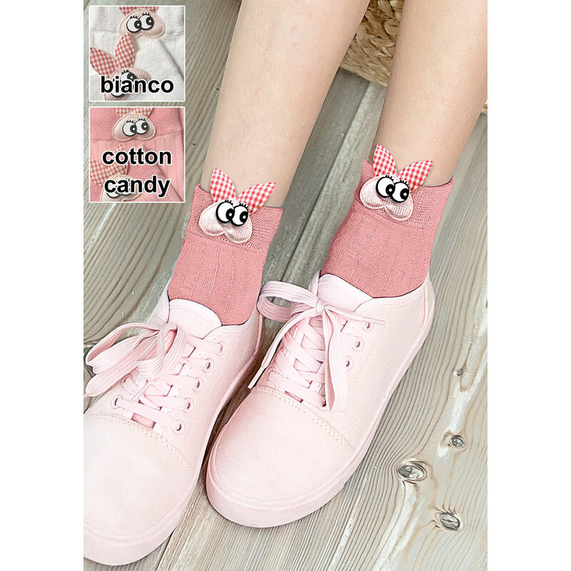 KNITTEX Ponožky detské Halle3D bianco 28-33(18-22) 49872643