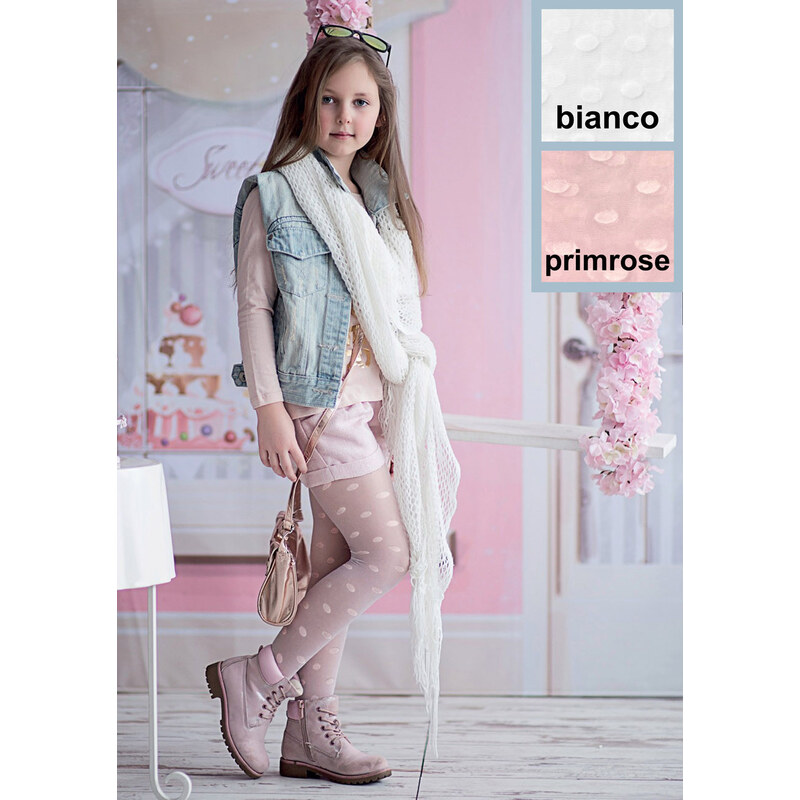 KNITTEX Pančuchové nohavice Lora20 bianco 116-122 49872666