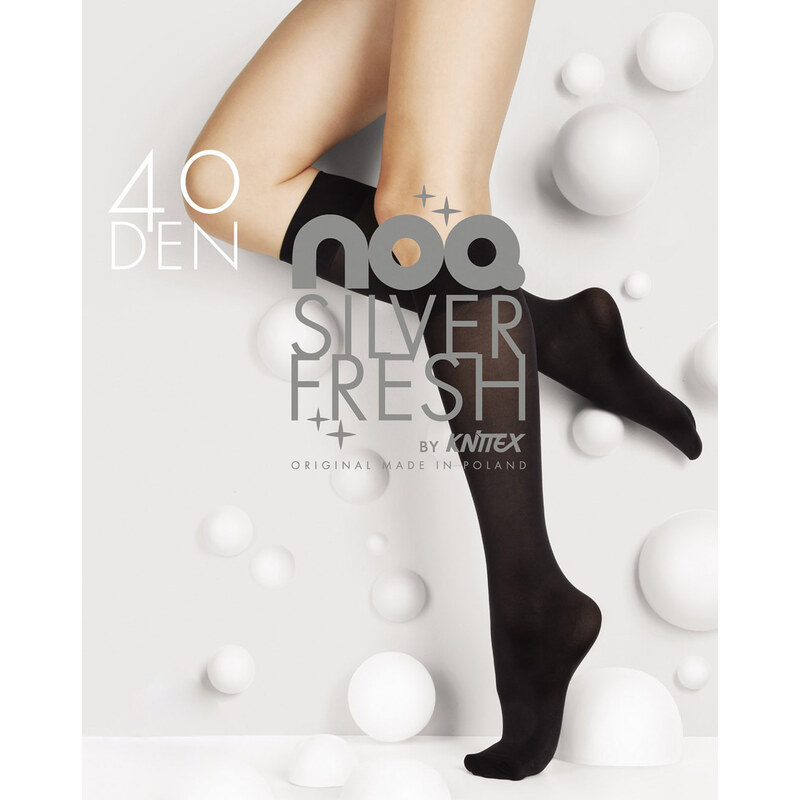 KNITTEX Dámske podkolienky Silver-fresh-POD40 nero 35-41(23-27) 49872888