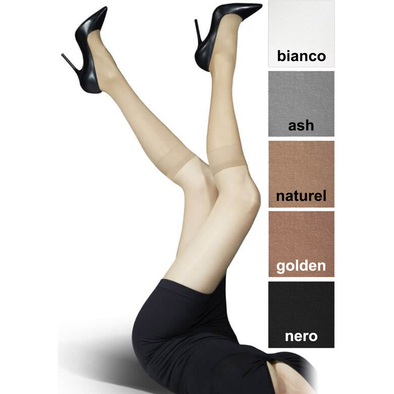 KNITTEX Dámske podkolienky NOQ-podkolienky15 bianco 35-41(23-27) 49872890