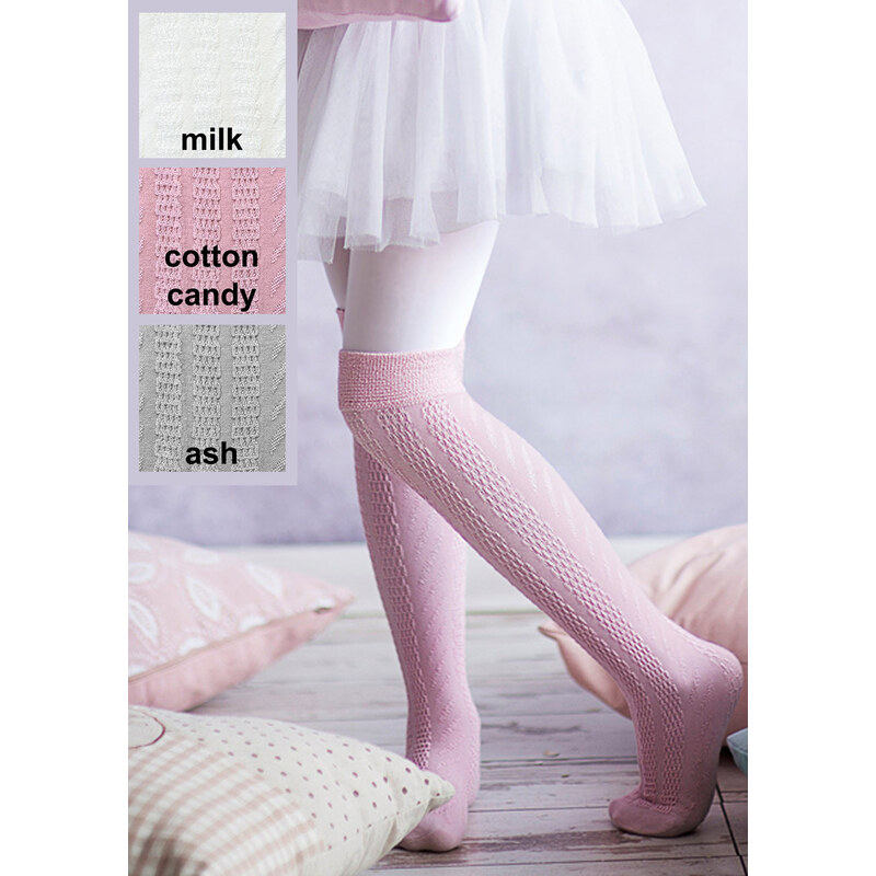 KNITTEX Detské podkolienky Bibi ash 92-110 49873831