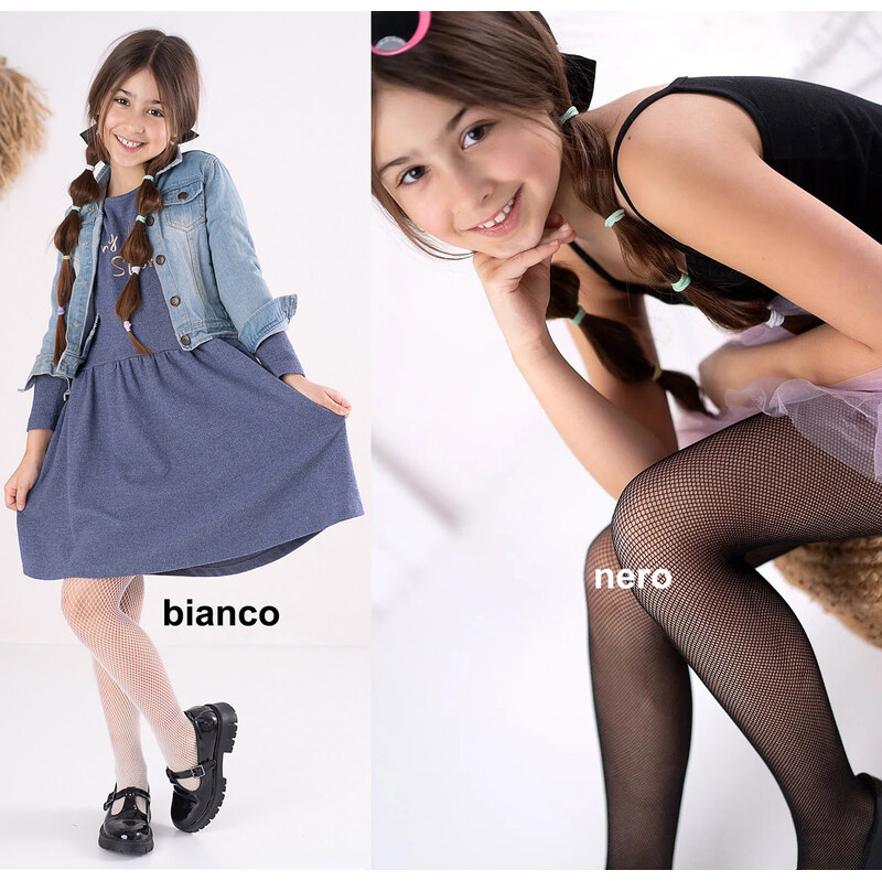 KNITTEX Pančuchové nohavice Lumi bianco 122-134 66679132