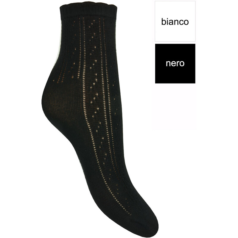 KNITTEX Dámske ponožky Cindy-vz.4 bianco 36-42(24-28) 66679356