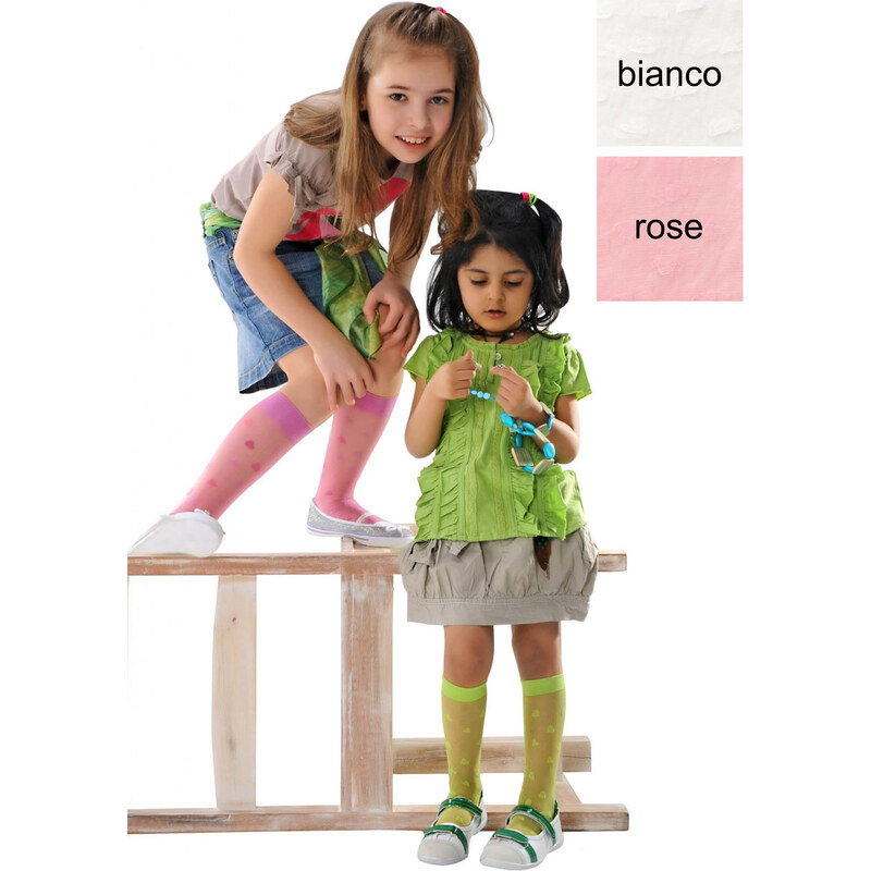 KNITTEX Podkolienky detské Bella20 bianco 28-33(18-22) 66680153