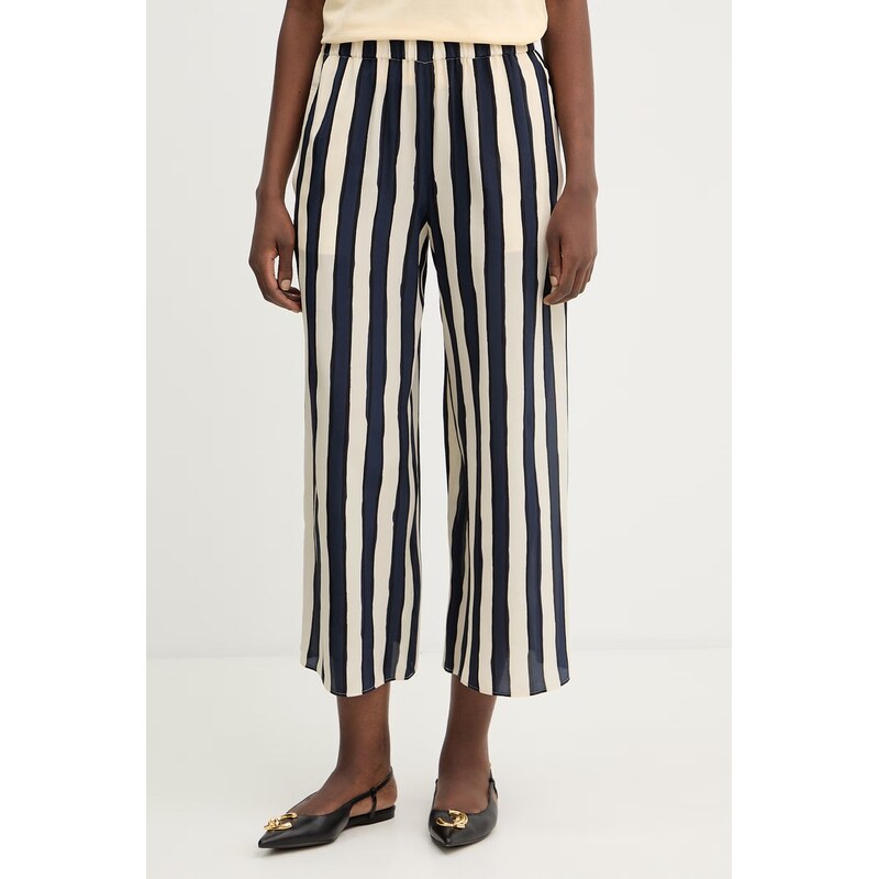 Hodvábne nohavice Weekend Max Mara NIRVANA 67869853