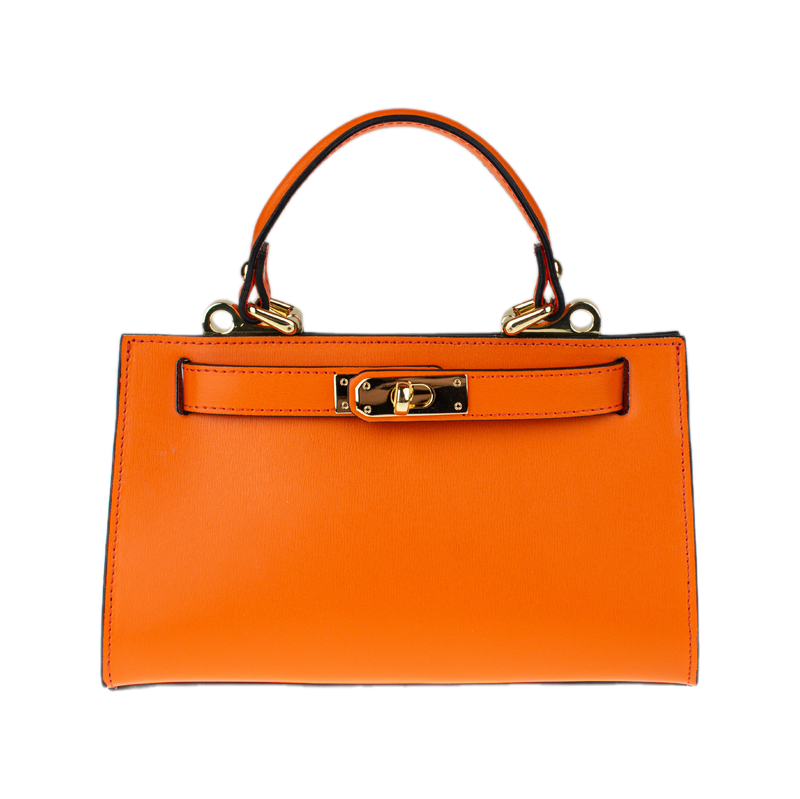 Oranžová kožená talianska kabelka Anita Arancia NovaKabelka.sk 67869803