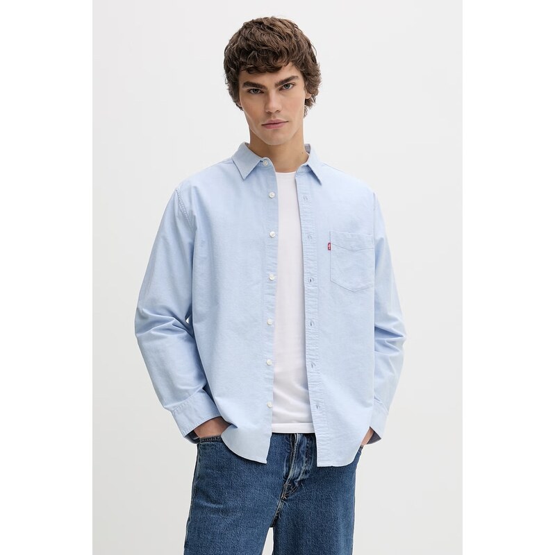 Levis pánska bavlnená košeľa SUNSET 1 POCKET STANDARD 67869988