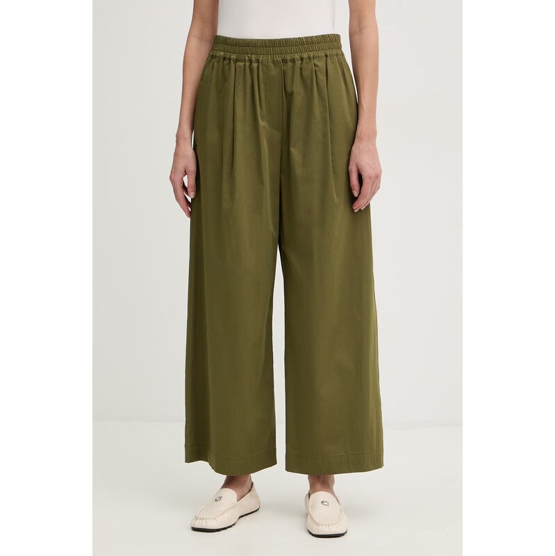 Weekend Max Mara nohavice dámske bavlnené GOLFO 67870042