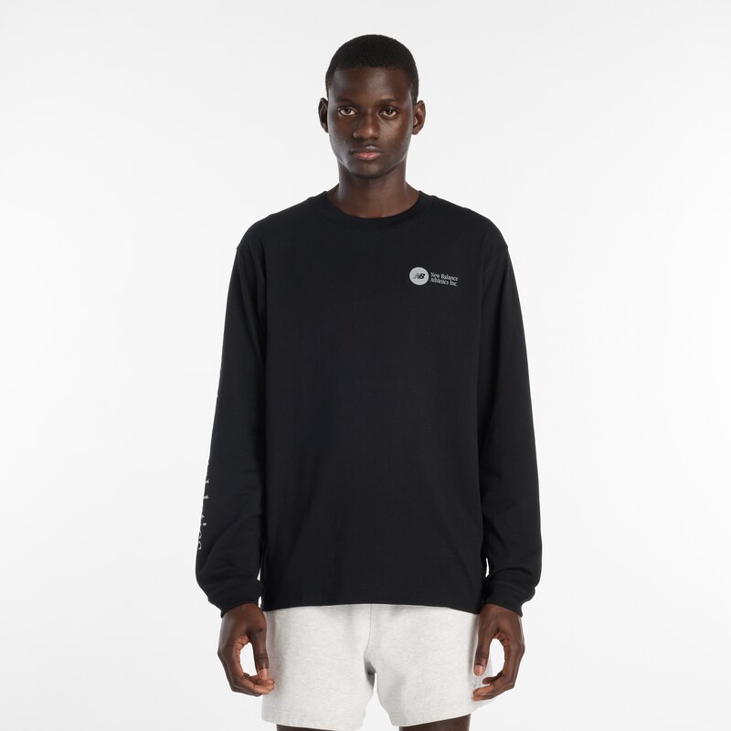 Pánske tričko New Balance MT61H4CYBK – čierné 68436851