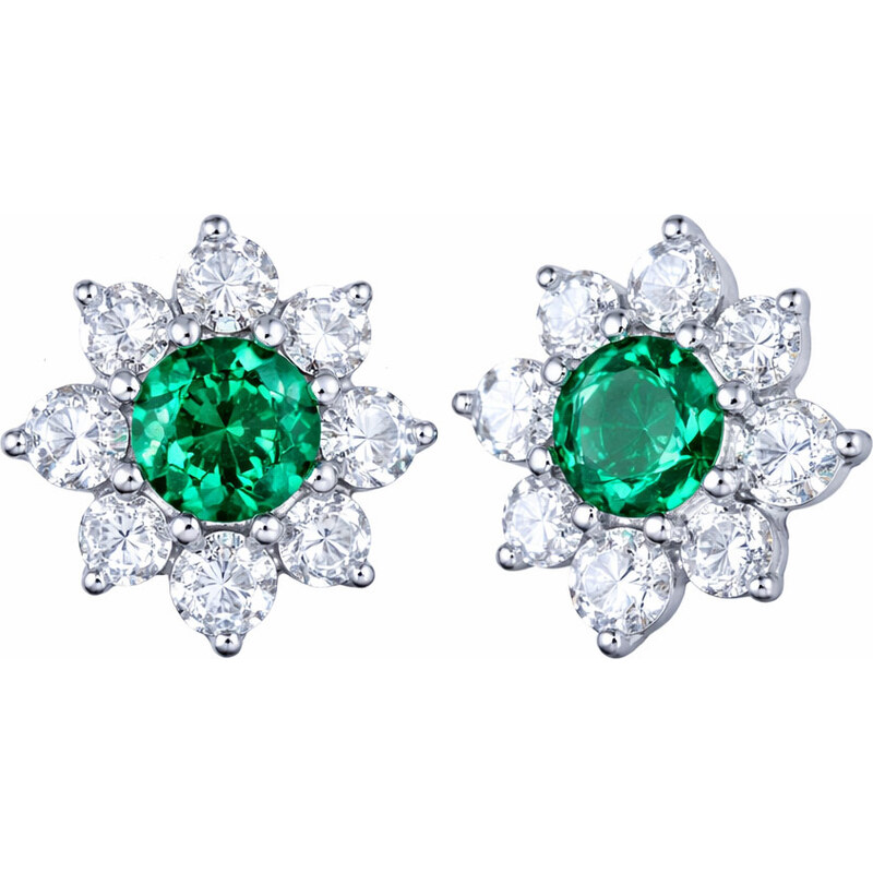 Dámske strieborné náušnice ROEMIA 67873808