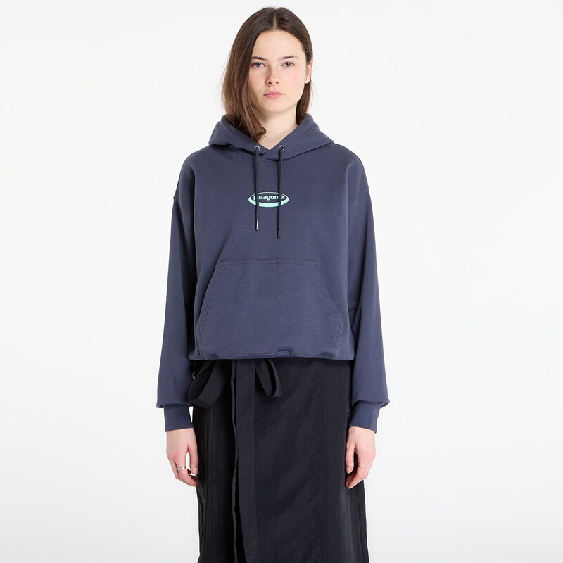 Mikina Patagonia Ws 95 Oval Logo Daily Hoody Smolder Blue/ Moon 67876055