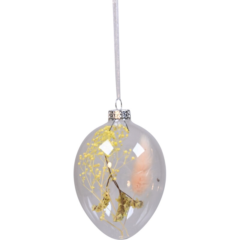 Det Gamle Apotek Závěsná velikonoční dekorace Dry Flower Yellow 10,5 67876655