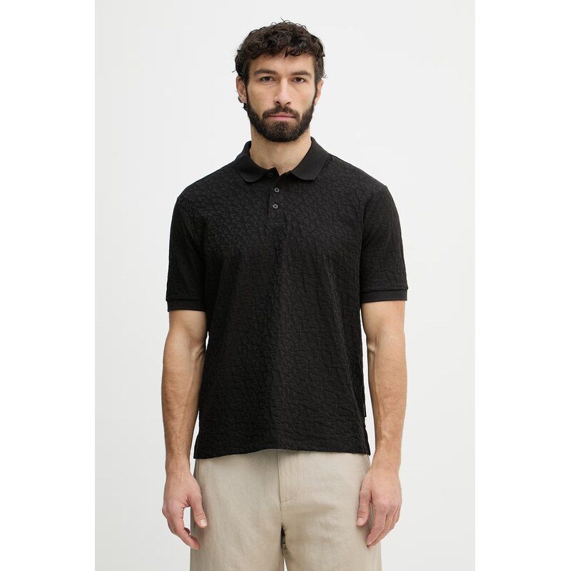 Armani Exchange Pánske bavlnené polo tričko Armani Exchagne 67885948