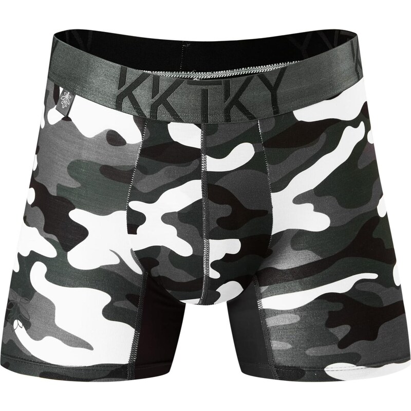Pánske boxerky KKTKY Trunks Judášov tieň Maskáčové sivé 67877922