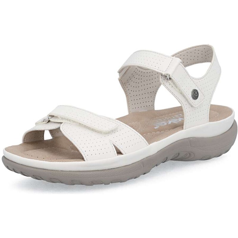 Dámske sandále RIEKER 64858-60 béžová S6 67878026