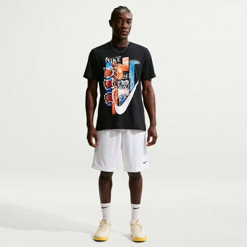 Nike Club Basketball Tee Black - Pánske - Tričko Nike - Čierne - 67878302
