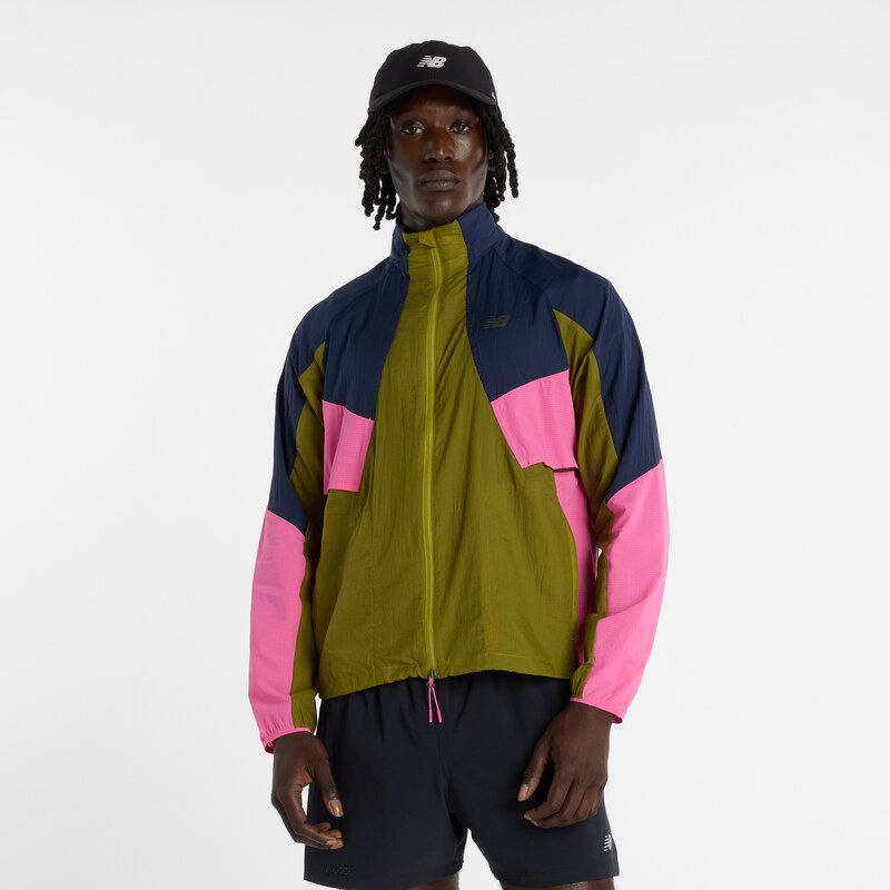 Pánska bunda New Balance MJ61U1I9AAN – zelené 68436854