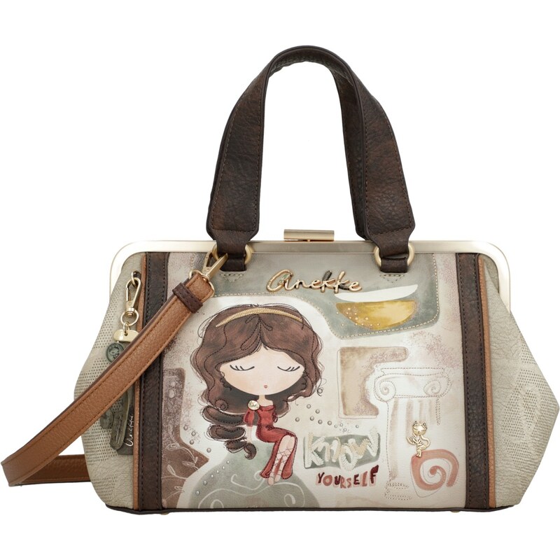 Kabelka Anekke Muse 42701-009 hnedá 68127709