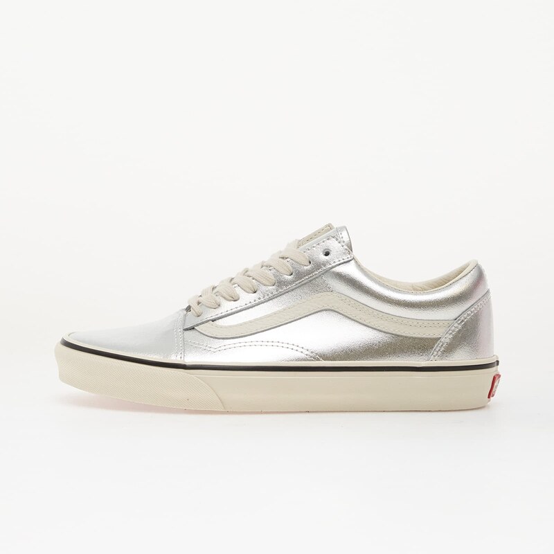 Vans Old Skool Leather Metallic Silver 67878453