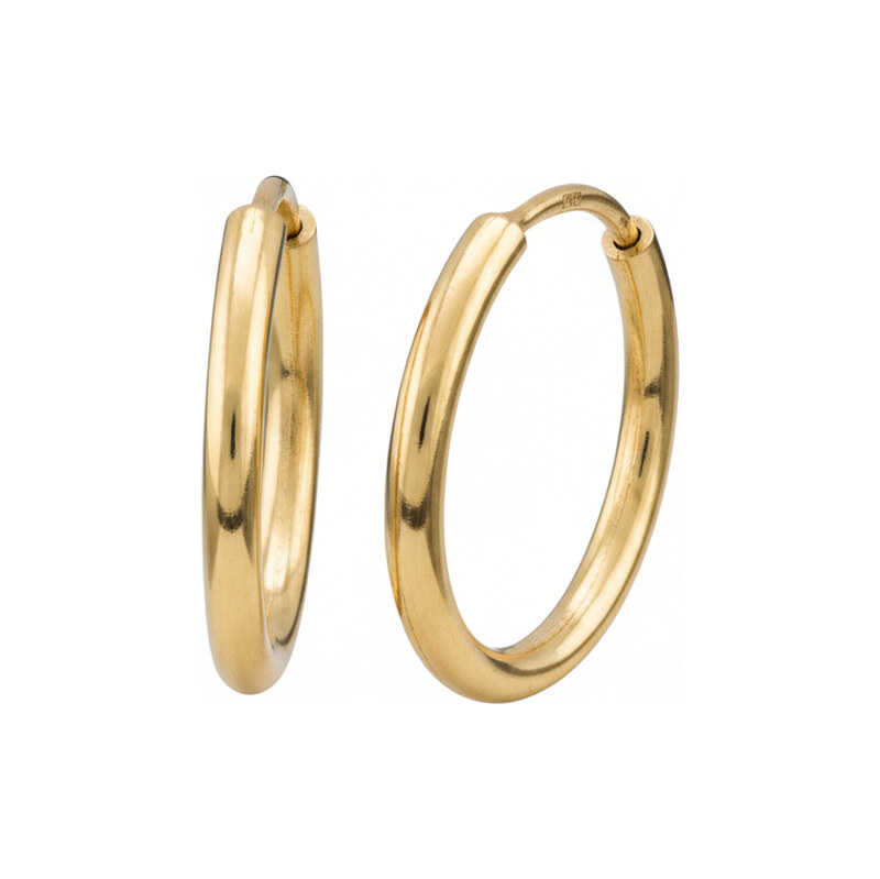 Soliter Minimalistické kruhy zo žltého zlata 231 001 00334 00 67878507