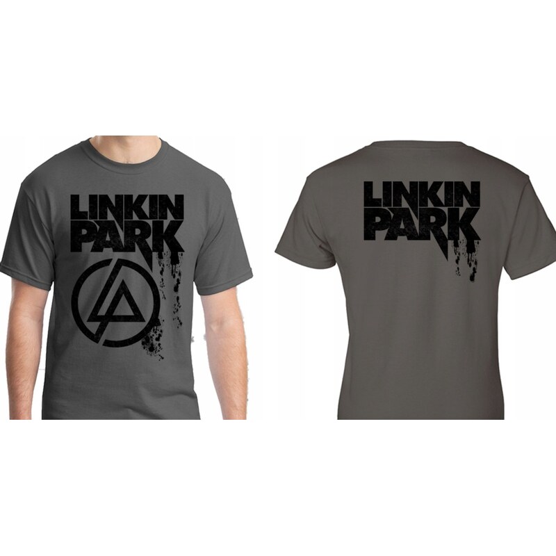 Fruit of the Loom Linkin Park - Logo (Anthracite) (tričko) 67878805